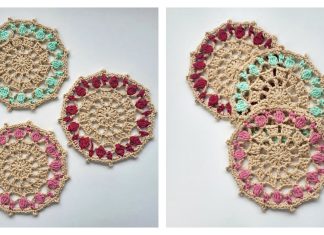 Vintage Lace Coaster Free Crochet Pattern