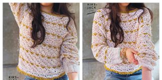 Bright Sunny Mesh Top Free Crochet Pattern