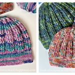 Burst Beanie Free Crochet Pattern and Video Tutorial
