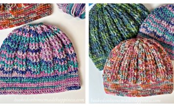 Burst Beanie Free Crochet Pattern and Video Tutorial