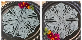 Floral Fantasy Doily Free Crochet Pattern