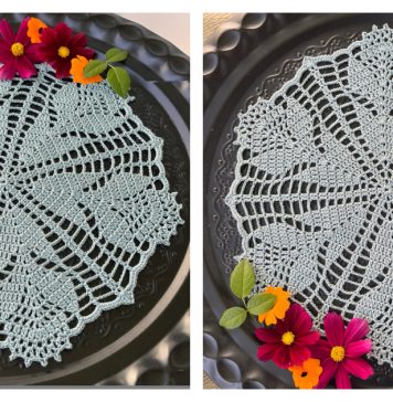 Floral Fantasy Doily Free Crochet Pattern