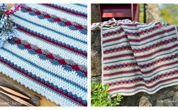 Heartland Blanket Free Crochet Pattern