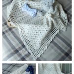 Lacy Baby Blanket Free Crochet Pattern and Video Tutorial