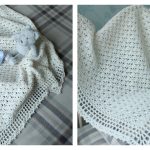 Lacy Baby Blanket Free Crochet Pattern and Video Tutorial