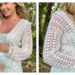 Lumiere Cardigan Free Crochet Pattern