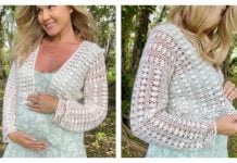 Lumiere Cardigan Free Crochet Pattern