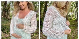 Lumiere Cardigan Free Crochet Pattern