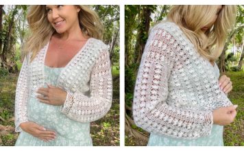 Lumiere Cardigan Free Crochet Pattern