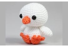 Miniature Duckling Free Crochet Pattern