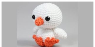 Miniature Duckling Free Crochet Pattern