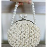 Pearls and Prosecco Purse Free Crochet Pattern