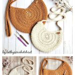 Round Circle Boho Bag Crochet Pattern