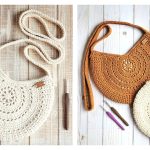 Round Circle Boho Bag Crochet Pattern