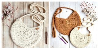 Round Circle Boho Bag Crochet Pattern