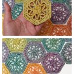 Simple Hexagon Free Crochet Pattern