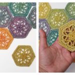 Simple Hexagon Free Crochet Pattern