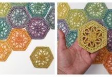 Simple Hexagon Free Crochet Pattern Simple Hexagon Free Crochet Pattern