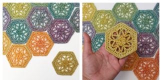 Simple Hexagon Free Crochet Pattern