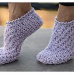 Soft House Slippers Free Crochet Pattern and Video Tutorial