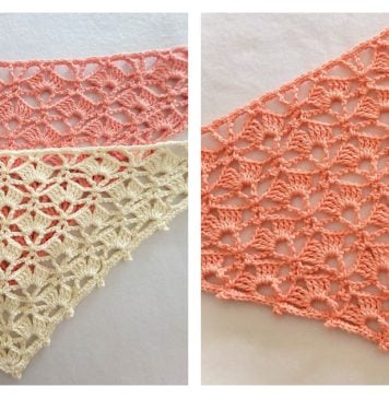 Sunny Days Bandana Free Crochet Pattern