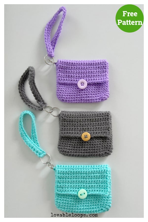 Wristlet Free Crochet Pattern