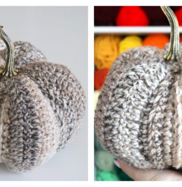 Cottage Pumpkin Free Crochet Pattern