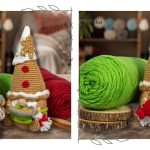 Gingerbread Cookie Gnome Couple Free Crochet Pattern and Video Tutorial
