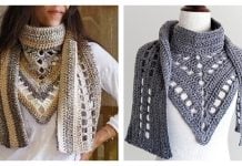 Hippie Chic Scarf Free Crochet Pattern