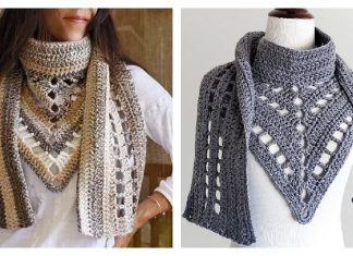 Hippie Chic Scarf Free Crochet Pattern