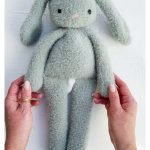 Long Leg Bunny Free Crochet Pattern and Video Tutorial