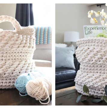 Montero Basket Free Crochet Pattern