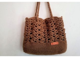 Quick and Easy Bag Free Crochet Pattern and Video Tutorial