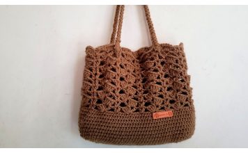Quick and Easy Bag Free Crochet Pattern and Video Tutorial