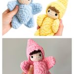 Star Baby Doll Free Crochet Pattern and Video Tutorial