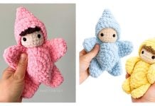 Star Baby Doll Free Crochet Pattern and Video Tutorial