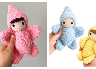 Star Baby Doll Free Crochet Pattern and Video Tutorial