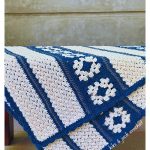 Take-Along Granny Square Blanket Free Crochet Pattern