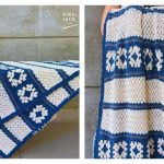 Take-Along Granny Square Blanket Free Crochet Pattern