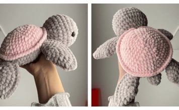Turtle Plushie Free Crochet Pattern