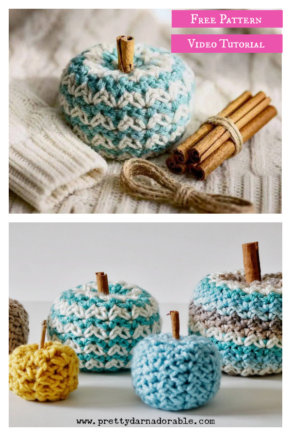 Cedar Ridge Pumpkins Free Crochet Pattern and Video Tutorial