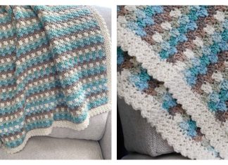 Country Charm Lapghan Free Crochet Pattern and Video Tutorial