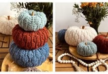 Cozy Cottage Pumpkins Free Crochet Pattern and Video Tutorial