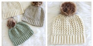 Crossroads Beanie Free Crochet Pattern