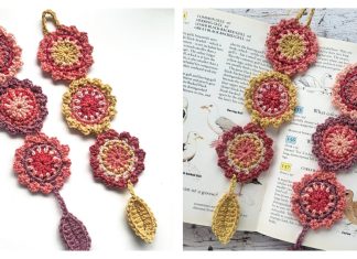 Faded Petals Bookmark Free Crochet Pattern Faded Petals Bookmark Free Crochet Pattern