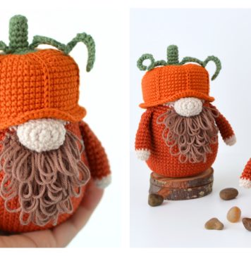 Fall Gnomes Free Crochet Pattern