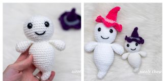 Gilbert the Ghost Free Crochet Pattern