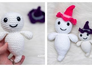 Gilbert the Ghost Free Crochet Pattern