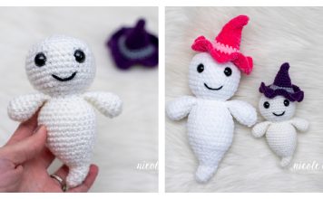 Gilbert the Ghost Free Crochet Pattern