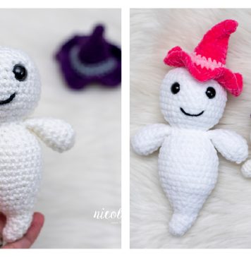 Gilbert the Ghost Free Crochet Pattern